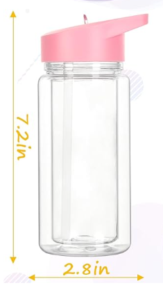10 oz Snow Globe Kids Cups
