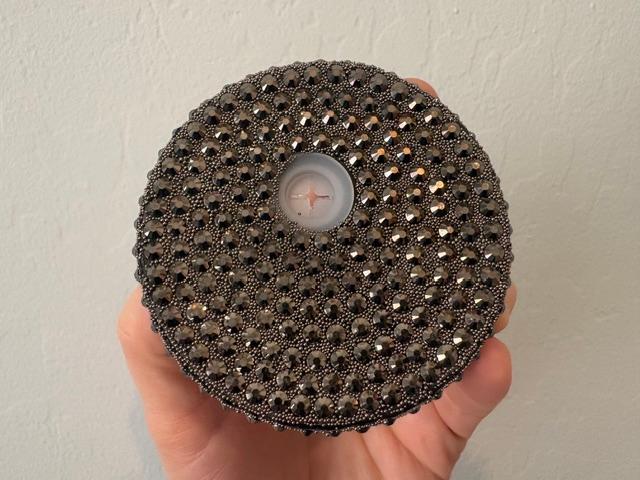 16 oz Black Bling Lid