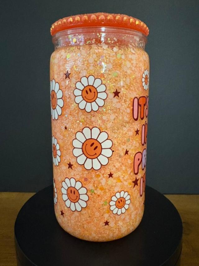 It’s Me, I’m the Problem – 16 oz Acrylic Snow Globe Glitter Cup