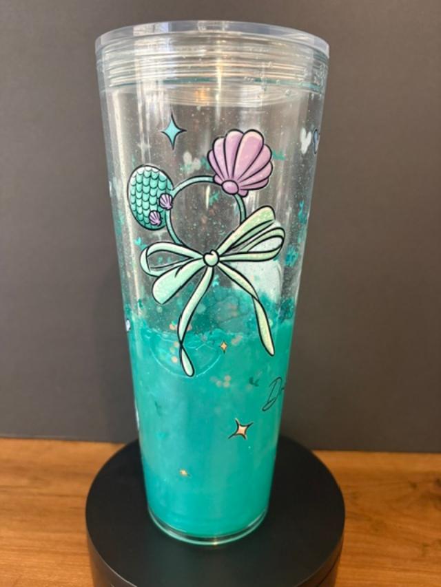Little Mermaid Lava Cup - 24 oz Acrylic Tumbler