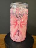 Proverbs 31:25 - 16 oz Snow Globe Tumbler