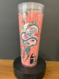 Spirited Away - 24 oz Acrylic Snow Globe Tumbler - Dual Lava